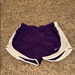 Women’s purple Nike shorts